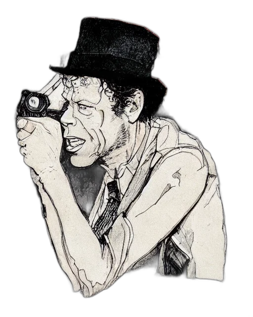 staff, face, hat, weapon transparent PNG cut-out