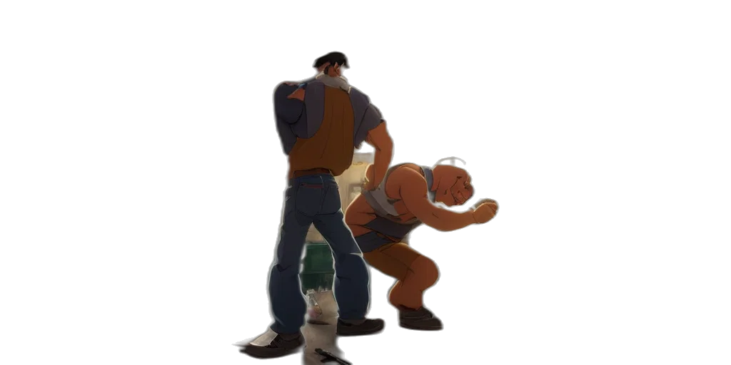 jacket, animal, creature, staff transparent PNG cut-out