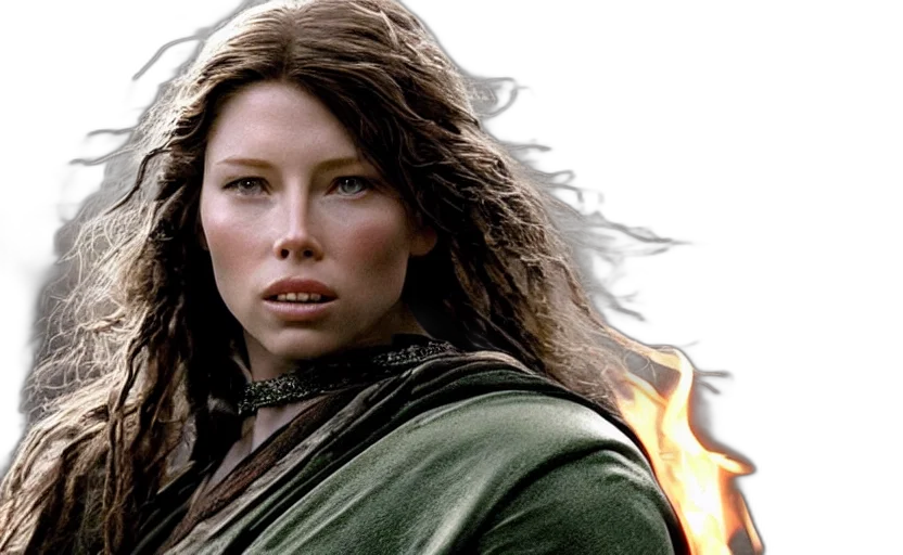 fantasy art, photorealistic, fire, epic transparent PNG cut-out