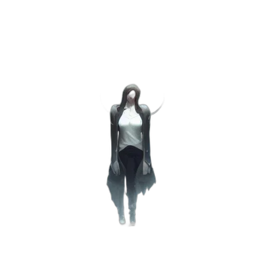 creature, sword, mask, staff transparent PNG cut-out