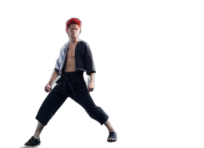 concept art, 3d render, tom, holland, jujutsu, kaisen, gojo, satoru transparent PNG cut-out