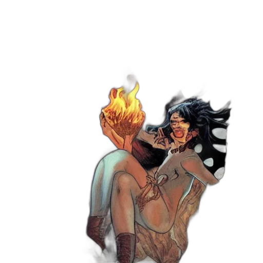 mask, jacket, comic book art, concept art transparent PNG cut-out