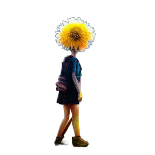 flower, crown, hat, dress transparent PNG cut-out