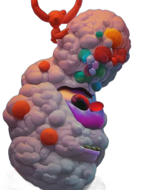 crown, mask, face, creature transparent PNG cut-out