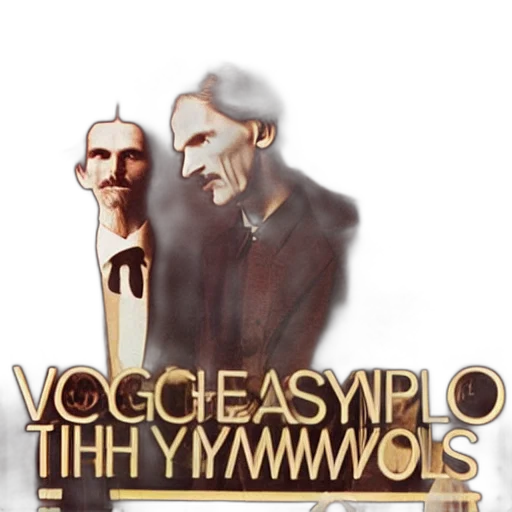 pixel art, concept art, 3d render, nikola, tesla, aphex, twin, moog transparent PNG cut-out