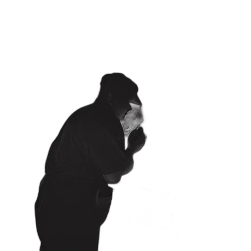 mask, face, jacket, staff, concept art, photorealistic, 3d render, cartoon transparent PNG cut-out