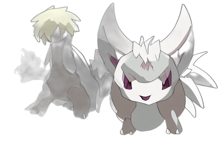creature, dragon, animal, concept art, anime, pixel art, 3d render, monochrome transparent PNG cut-out