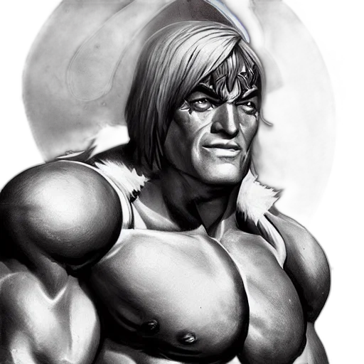 comic book art, photorealistic, pencil sketch, fantasy art transparent PNG cut-out