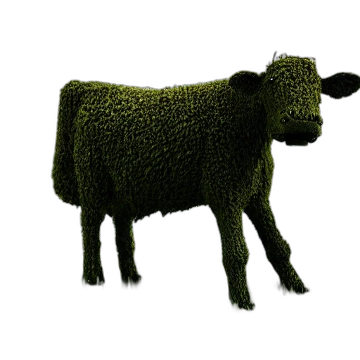 animal, staff, creature, hat, 3d render, pixel art, photorealistic, concept art transparent PNG cut-out