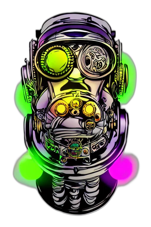 robot, mask, face, jewelry transparent PNG cut-out
