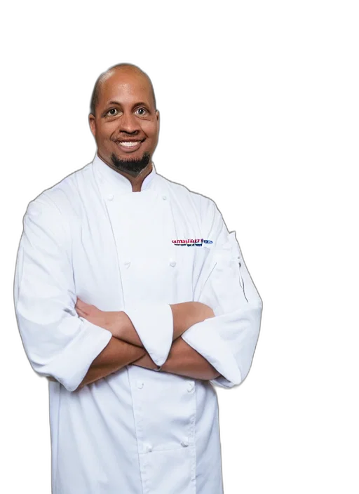 staff, food, jacket, portrait transparent PNG cut-out