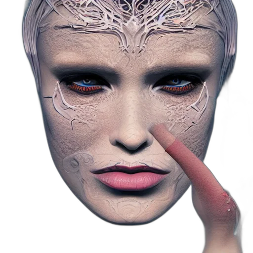 mask, face, jewelry, creature transparent PNG cut-out