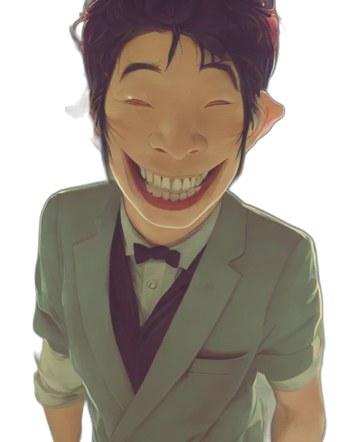 face, staff, creature, mask transparent PNG cut-out