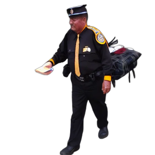 staff, jacket, weapon, umbrella transparent PNG cut-out
