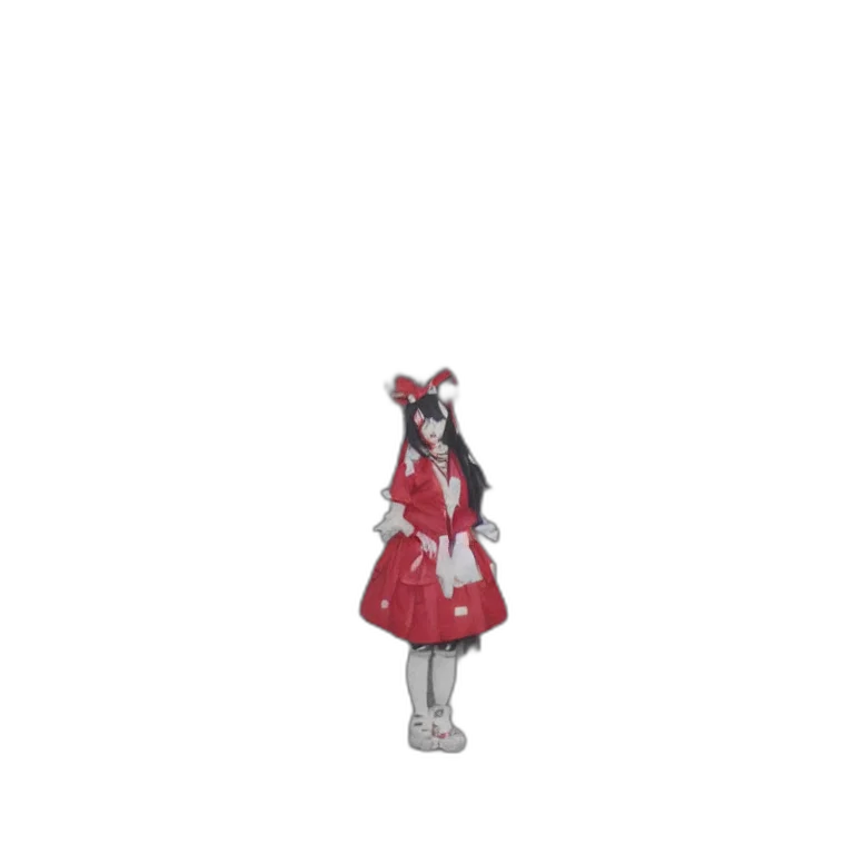 dress, robot, creature, hat transparent PNG cut-out