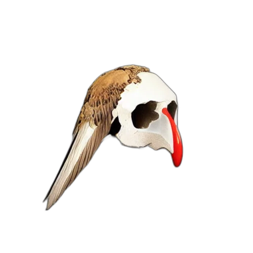 mask, animal, staff, 3d render transparent PNG cut-out