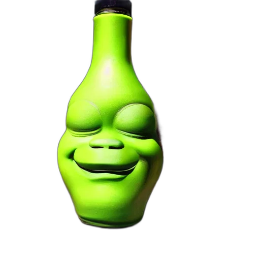 bottle, mask, face, food transparent PNG cut-out