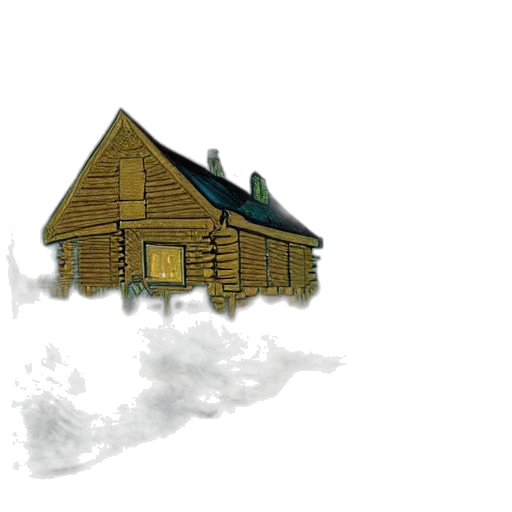 building, furniture, 3d render, concept art, pixel art, photorealistic, fog, snow transparent PNG cut-out