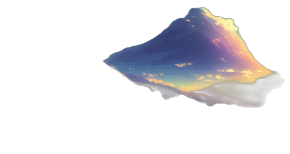 crown, hat, mask, shoes, concept art, vaporwave, watercolor, 3d render transparent PNG cut-out