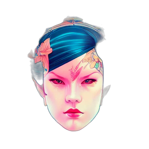 face, mask, crown, hat transparent PNG cut-out