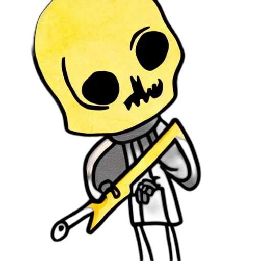 staff, weapon, robot, sword, cartoon, concept art, pixel art, comic book art transparent PNG cut-out