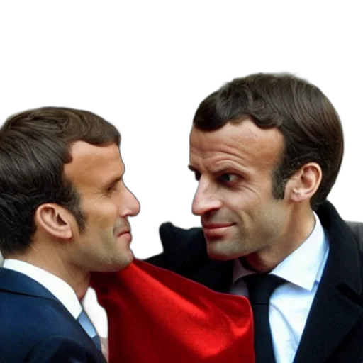jacket, emmanuel, macron, red transparent PNG cut-out