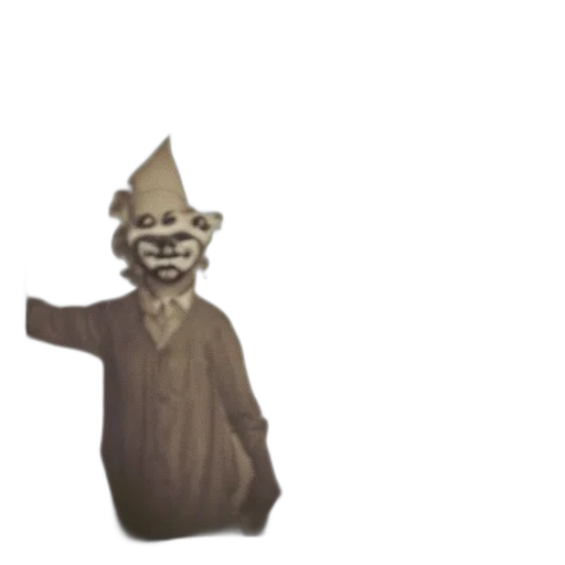 mask, staff, creature, hat transparent PNG cut-out