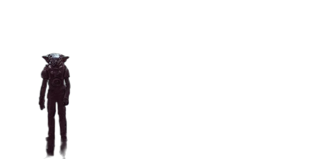 staff, face, monochrome, pastel, scifi, soldier, wolf, head transparent PNG cut-out