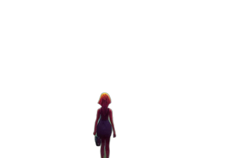 dress, robot, creature, staff, concept art, 3d render, pixel art, anime transparent PNG cut-out