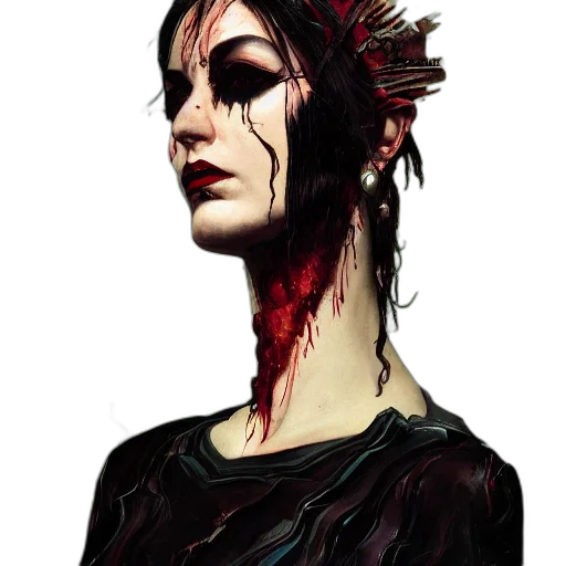 crown, face, staff, dress transparent PNG cut-out