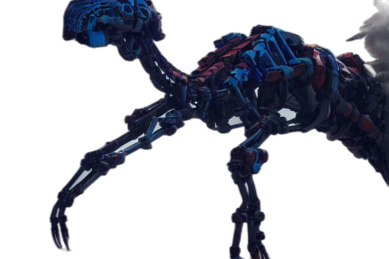 robot, creature, animal, dragon transparent PNG cut-out