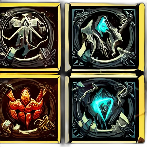 concept art, fantasy art, dark, monochrome, golden, magic, potion, iconography transparent PNG cut-out