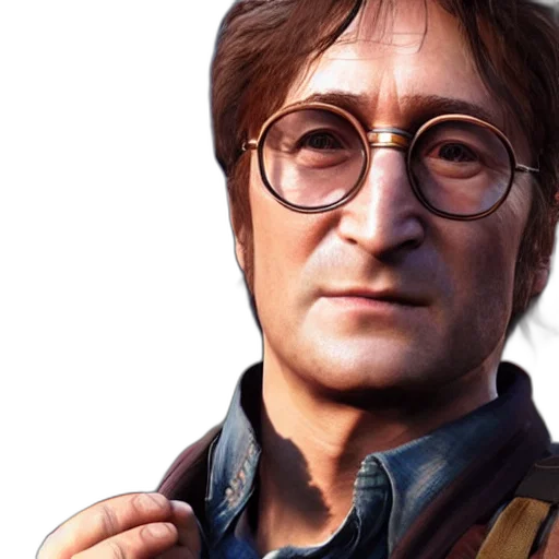 face, jacket, photorealistic, concept art, 3d render, comic book art, screenshot, john transparent PNG cut-out