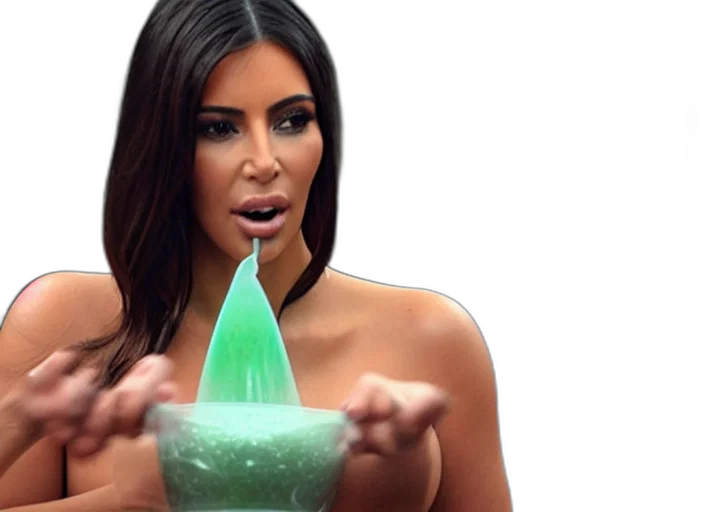 green, film, still, kim transparent PNG cut-out