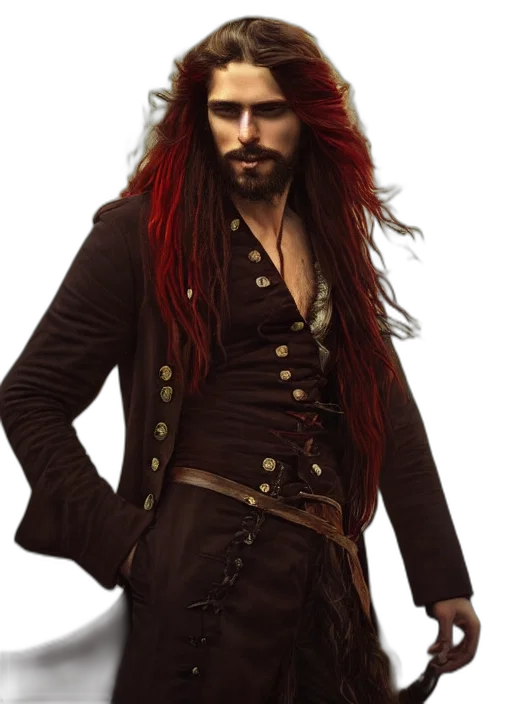 jacket, fantasy art, concept art, photorealistic transparent PNG cut-out