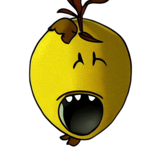 food, mask, animal, concept art, 3d render, photorealistic, cartoon, screaming transparent PNG cut-out