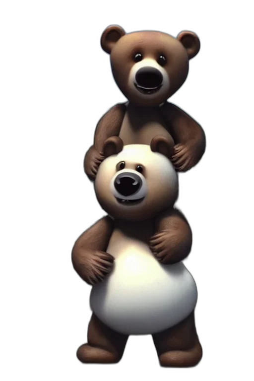 animal, 3d render, concept art, photorealistic transparent PNG cut-out