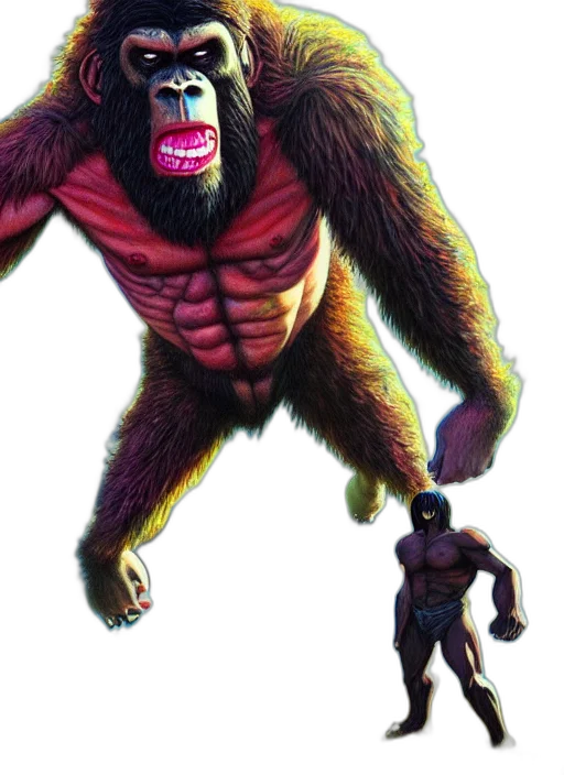 creature, animal, concept art, comic book art transparent PNG cut-out