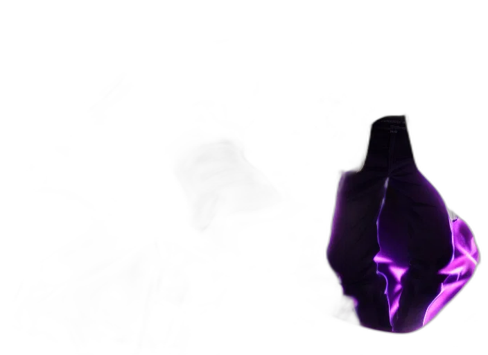 mask, crown, robot, weapon, concept art, 3d render, cyberpunk, vaporwave transparent PNG cut-out