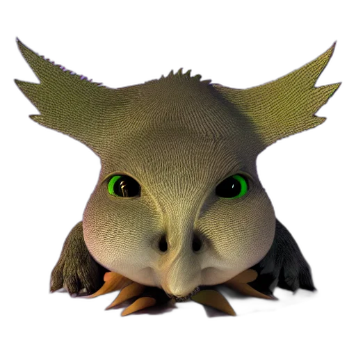 dragon, creature, animal, mask, 3d render, concept art, fantasy art, photorealistic transparent PNG cut-out