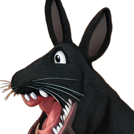 animal, creature, face, hat transparent PNG cut-out