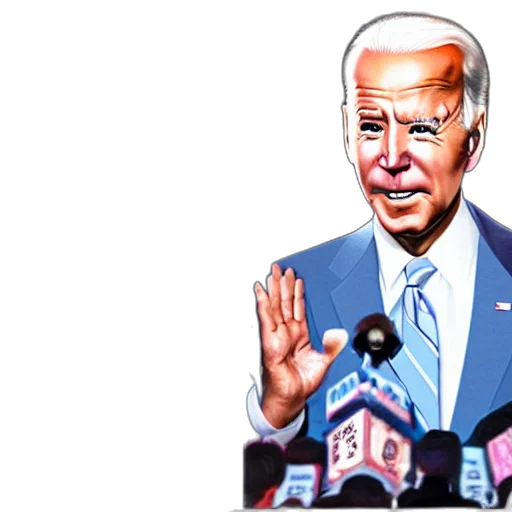 joe, biden, anime, girl transparent PNG cut-out