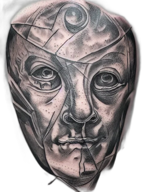 mask, face, robot, crown transparent PNG cut-out