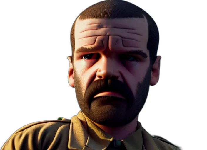 face, staff, weapon, animal transparent PNG cut-out