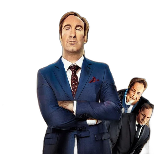 among, saul, goodman, marriage transparent PNG cut-out