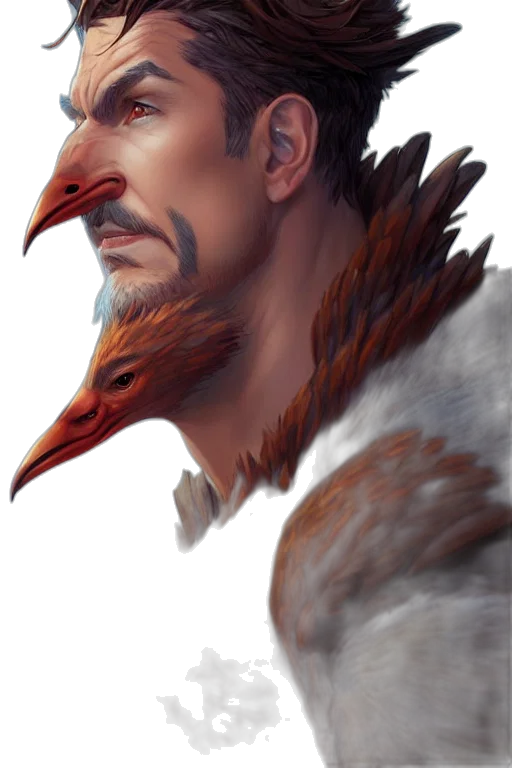 animal, dragon, face, creature, photorealistic, fantasy art, concept art, 3d render transparent PNG cut-out