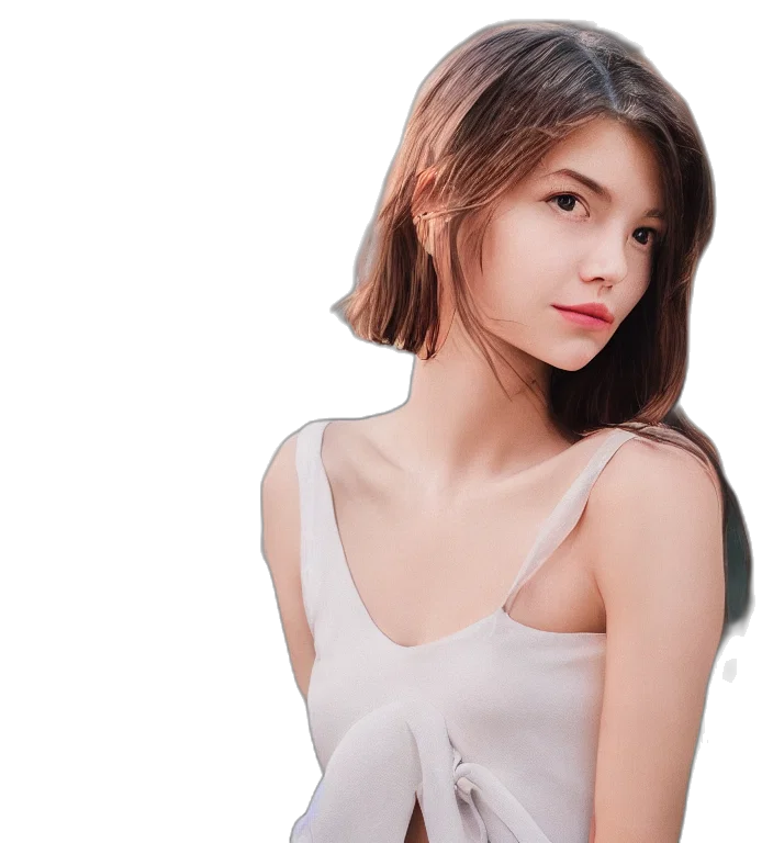 dress, jewelry, face, photorealistic, 3d render, oil painting, cartoon, monochrome transparent PNG cut-out