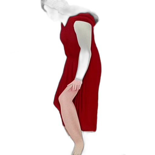 dress, concept art, 3d render, photorealistic transparent PNG cut-out