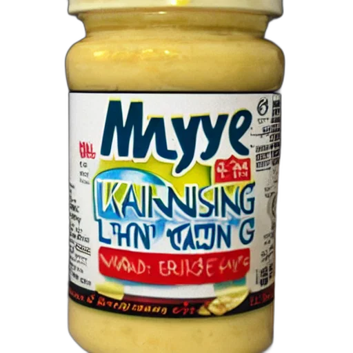 food, mayonnaise, king, character transparent PNG cut-out