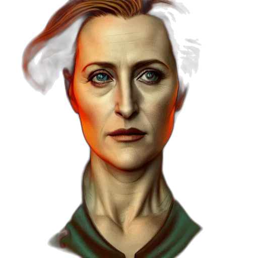 face, staff, robot, concept art transparent PNG cut-out